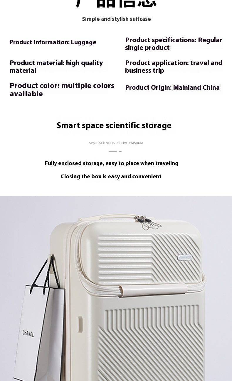 Multifunctional Carry-On Luggage – 20” (Approx. 51 cm)