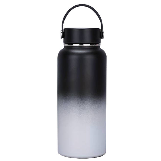950ml / 1200ml Gradient Stainless Steel Vacuum Insulated Thermos Water Bottle (multi-colour)