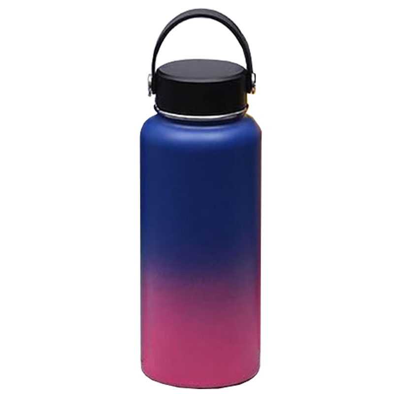 950ml / 1200ml Gradient Stainless Steel Vacuum Insulated Thermos Water Bottle (multi-colour)