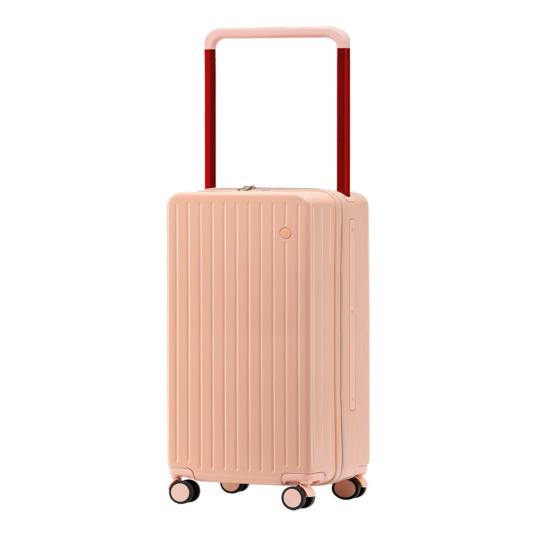 Slimbridge 26" Luggage Wide Handle Hard Case Pink-1910112245883473928