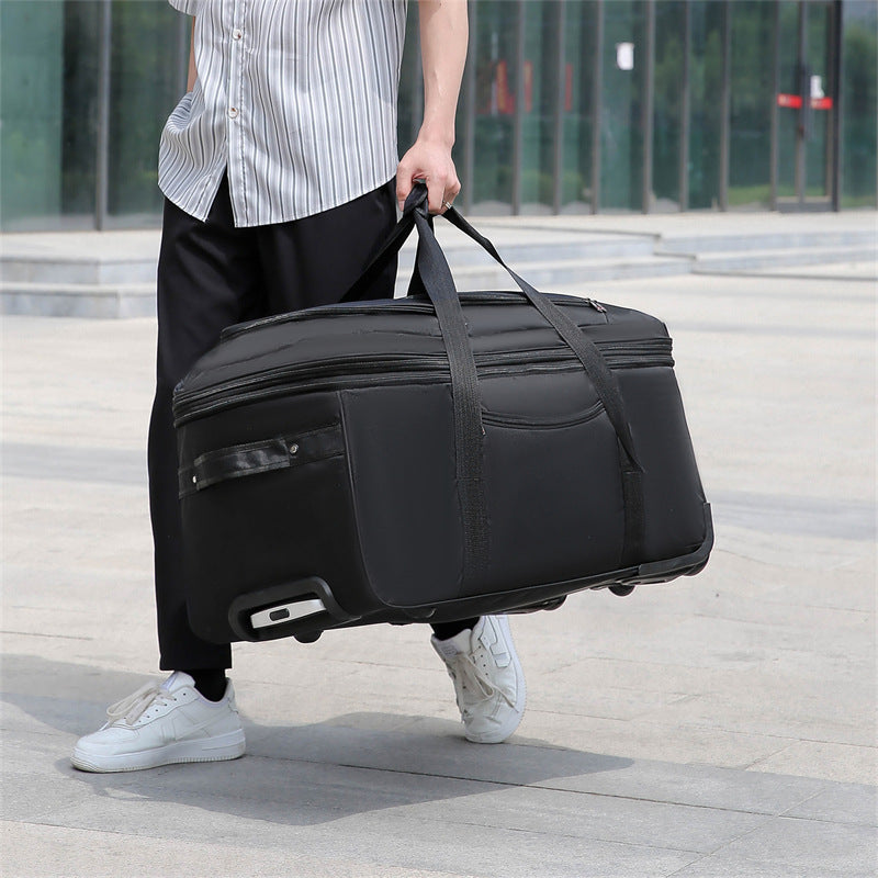 Wheeled Travel Bag – Waterproof Oxford Rolling Luggage Tote
