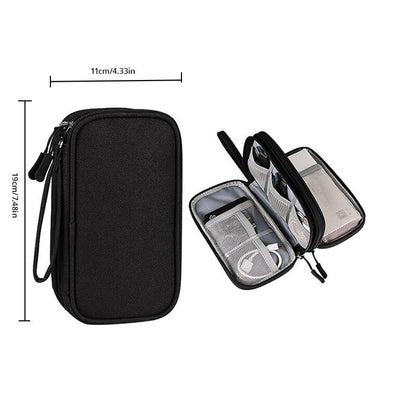 Travel Portable Digital Storage Bag – USB Cable & Gadget Organiser