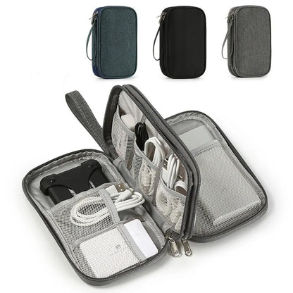 Travel Portable Digital Storage Bag – USB Cable & Gadget Organiser