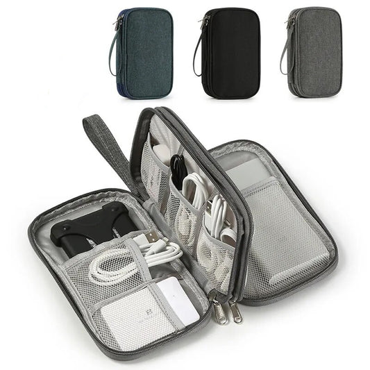 Travel Portable Digital Storage Bag – USB Cable & Gadget Organiser
