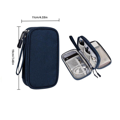 Travel Portable Digital Storage Bag – USB Cable & Gadget Organiser