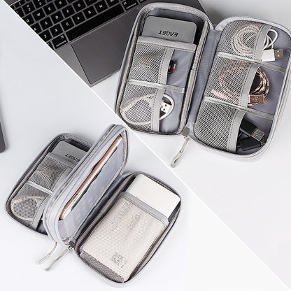 Travel Portable Digital Storage Bag – USB Cable & Gadget Organiser