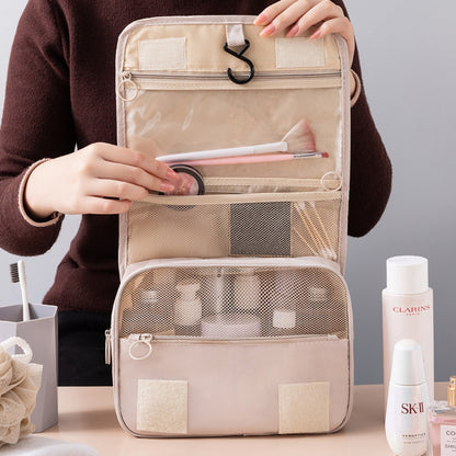 Waterproof Hanging Toiletry Bag – Organised Storage for Travel Essentials