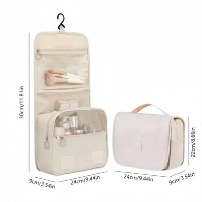 Waterproof Hanging Toiletry Bag – Organised Storage for Travel Essentials