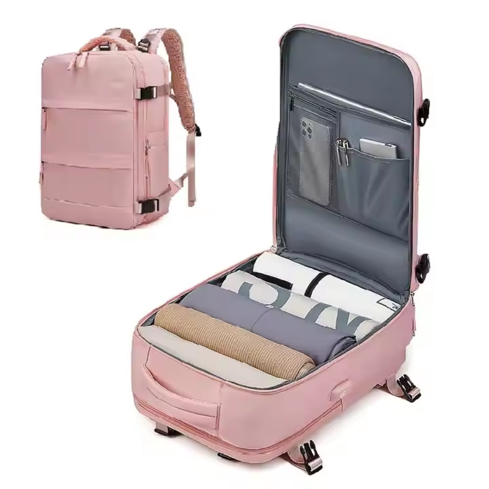 Waterproof Travel Backpack – Versatile, Lightweight & Unisex (43 × 25 × 16 cm, 30L)