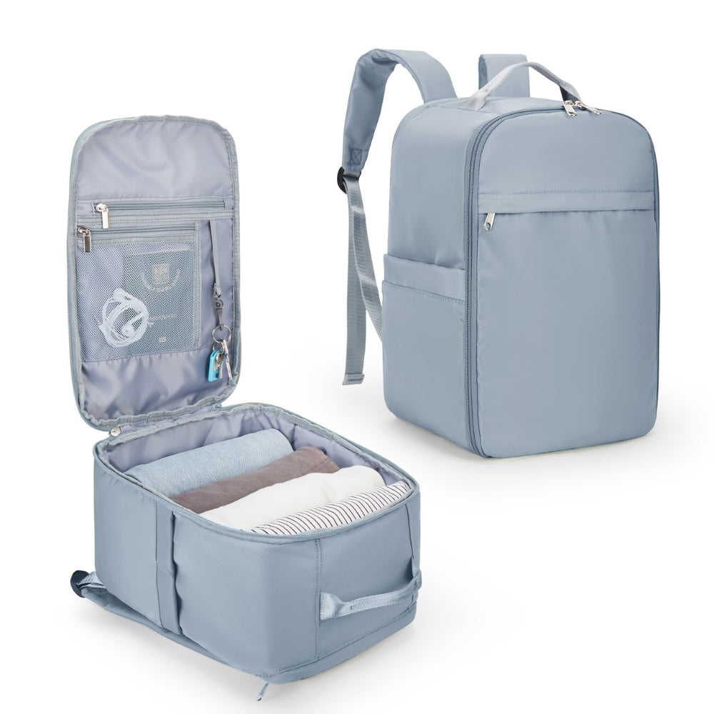 Cabin-Size Travel Backpack – Lightweight, Water-Resistant, with USB Port