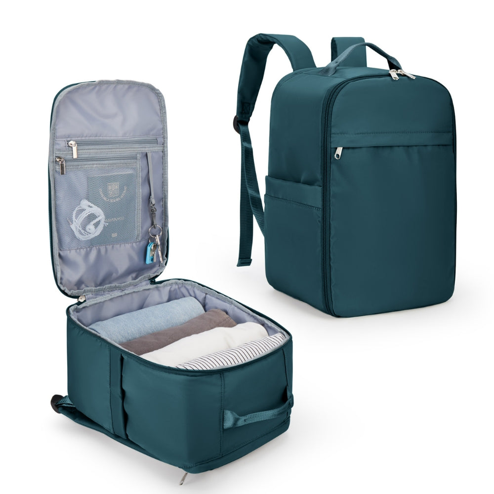 Cabin-Size Travel Backpack – Lightweight, Water-Resistant, with USB Port