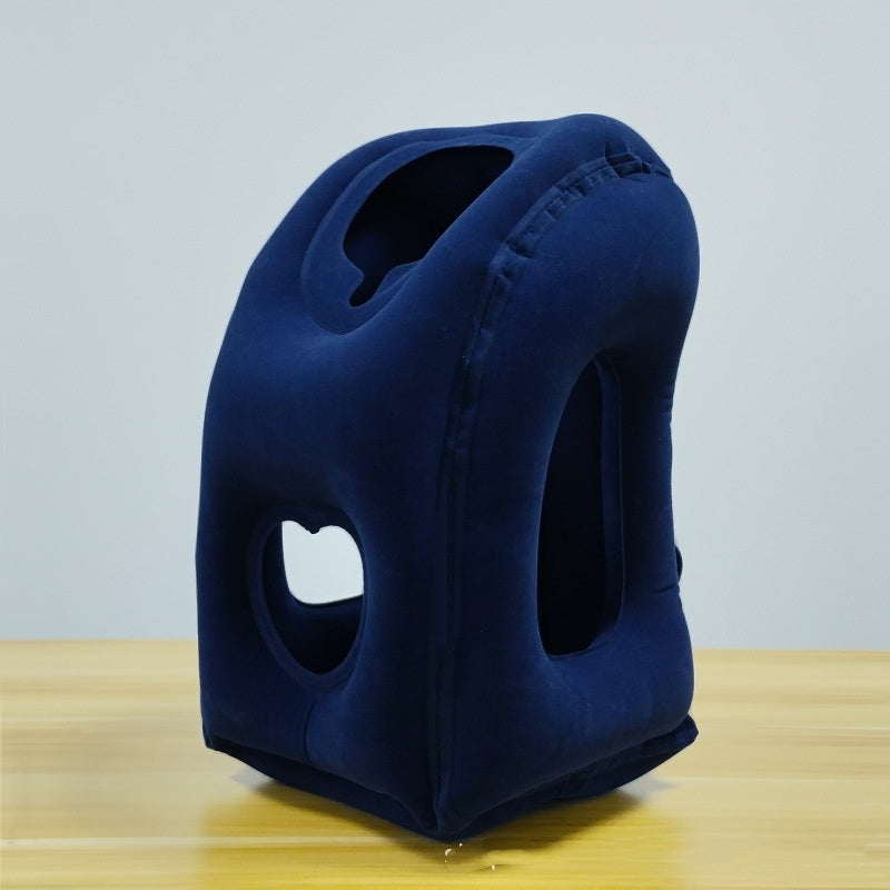 Portable Travel Inflatable Pillow Long Distance Neck Pillow