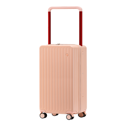 Slimbridge 26" Luggage Wide Handle Hard Case Pink-1910112245883473928