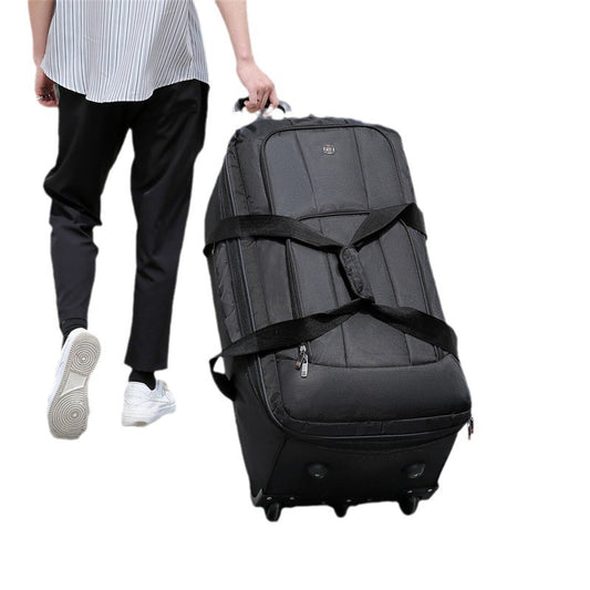 Wheeled Travel Bag – Waterproof Oxford Rolling Luggage Tote