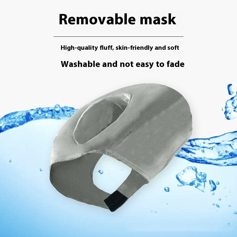 Portable Travel Inflatable Pillow Long Distance Neck Pillow
