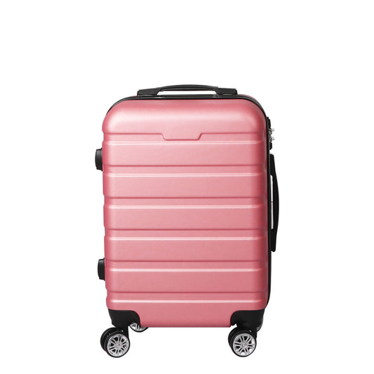 Slimbridge 20" Carry On Luggage Case Rose Gold 20 inch-1910112836286287873