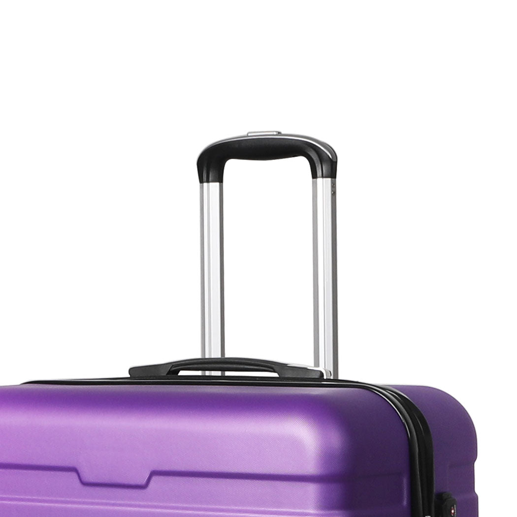 Slimbridge 20" Carry On Luggage Case Purple 20 inch-1910112836118515716