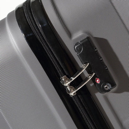 Slimbridge 20"24"28" 3PC Luggage Sets Dark Grey-1910112828786872324