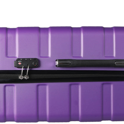Slimbridge 20" Carry On Luggage Case Purple 20 inch-1910112836118515717