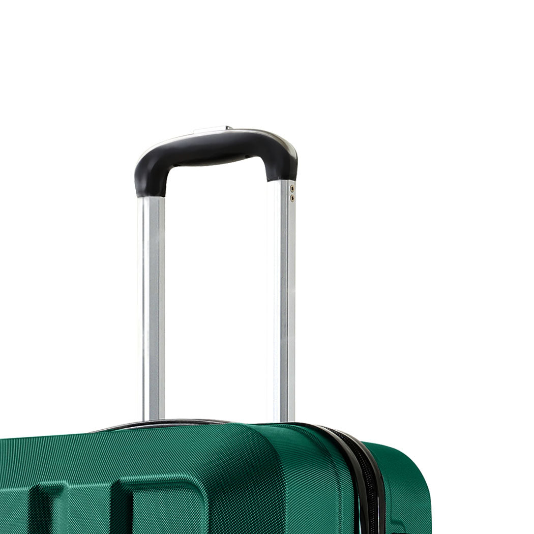 Slimbridge 20"24"28" 3PC Luggage Sets Green-1910112828937867269