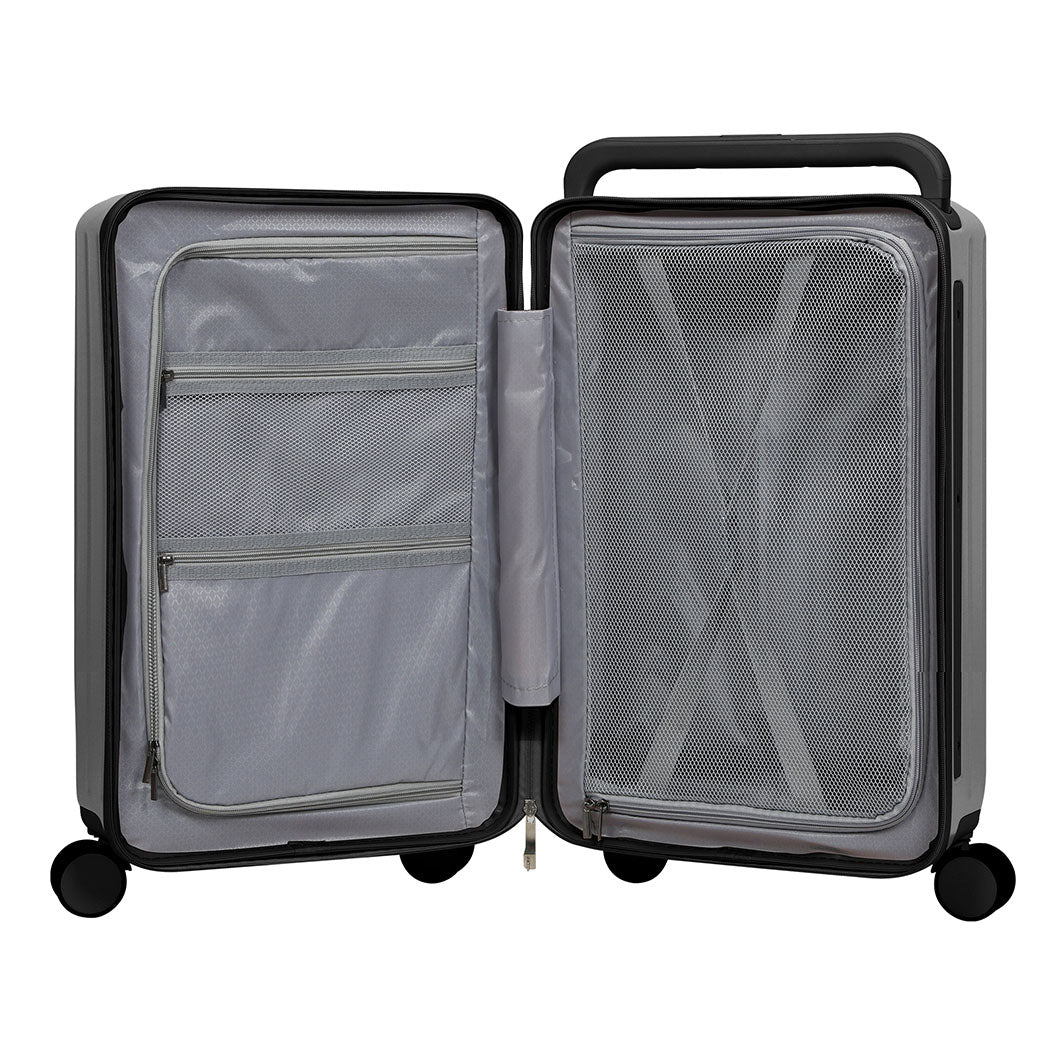 Slimbridge 26" Luggage Wide Handle Hard Case Grey-1910112245694730245